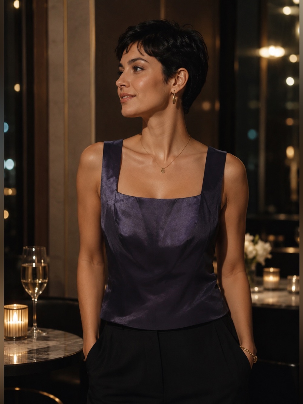 NWT Anne Klein II vintage tailored camisole top